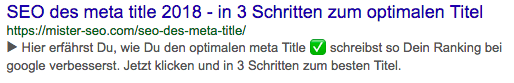 Optimaler title