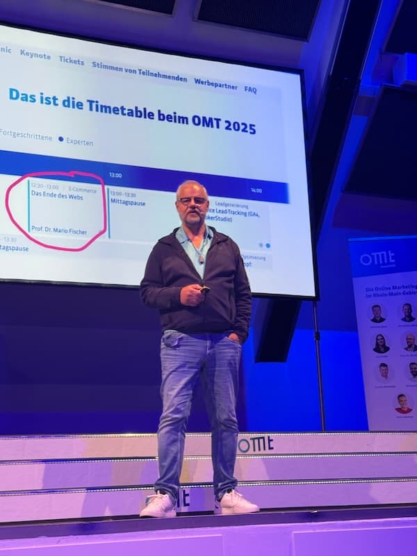 Prof. Dr. Mario Fischer OMT 2025