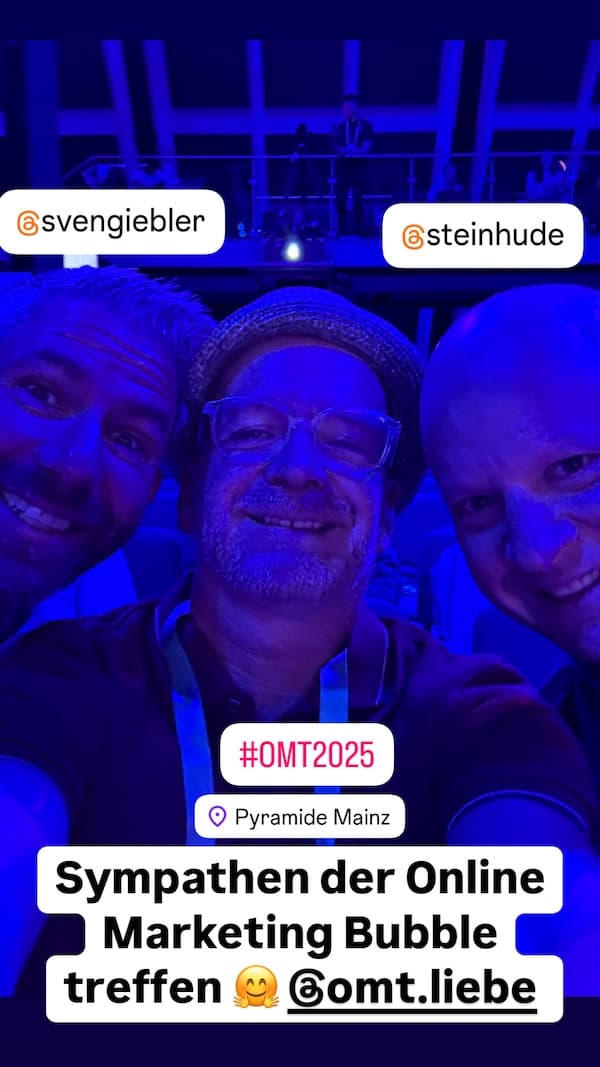 Michael Wekerlin, Sven Giebler, Heiko Höhn, OMT 2025